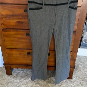 NY&Co Gray and Black Work Pants